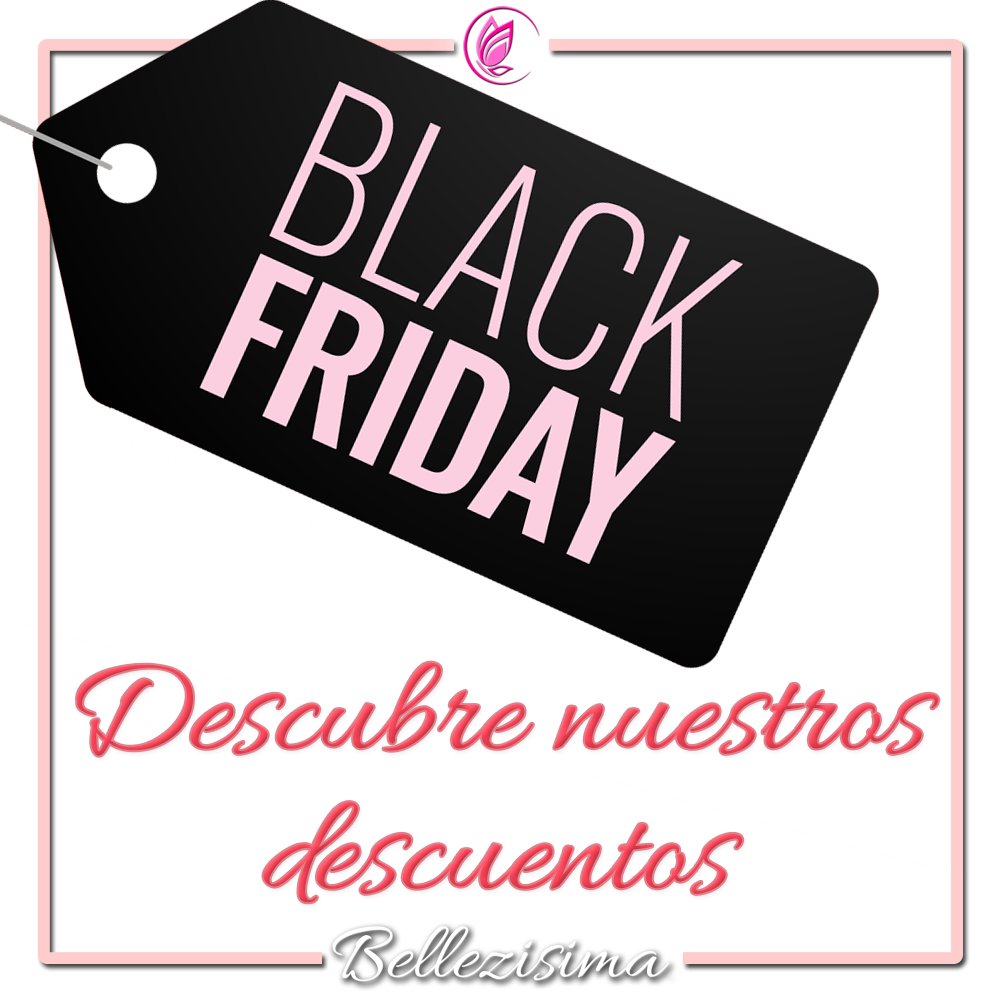 Bellezisimacom's tweet photo. Descubre todos nuestros descuentos del #BlackFridayWeek. Entra en nuestra web y descubre todo lo que tenemos para ti. #belleza #bellezisimacom #makeup #maquillaje https://t.co/Cdz1A2xESh