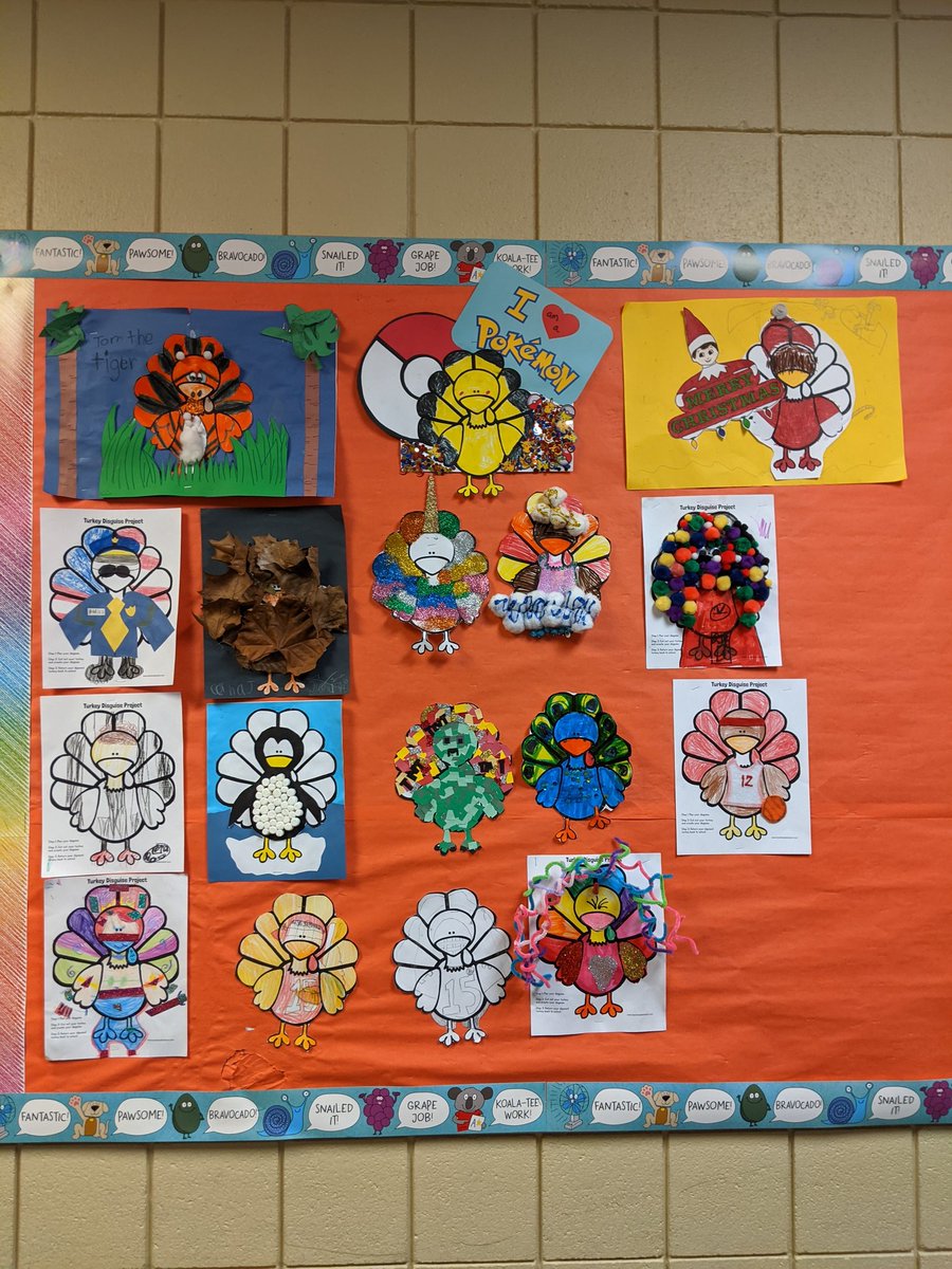 BaseMelinda's tweet photo. There's no turkeys in First Grade! #tomtheturkey #savetheturkeys #SGES323 https://t.co/L3ceqxYJww