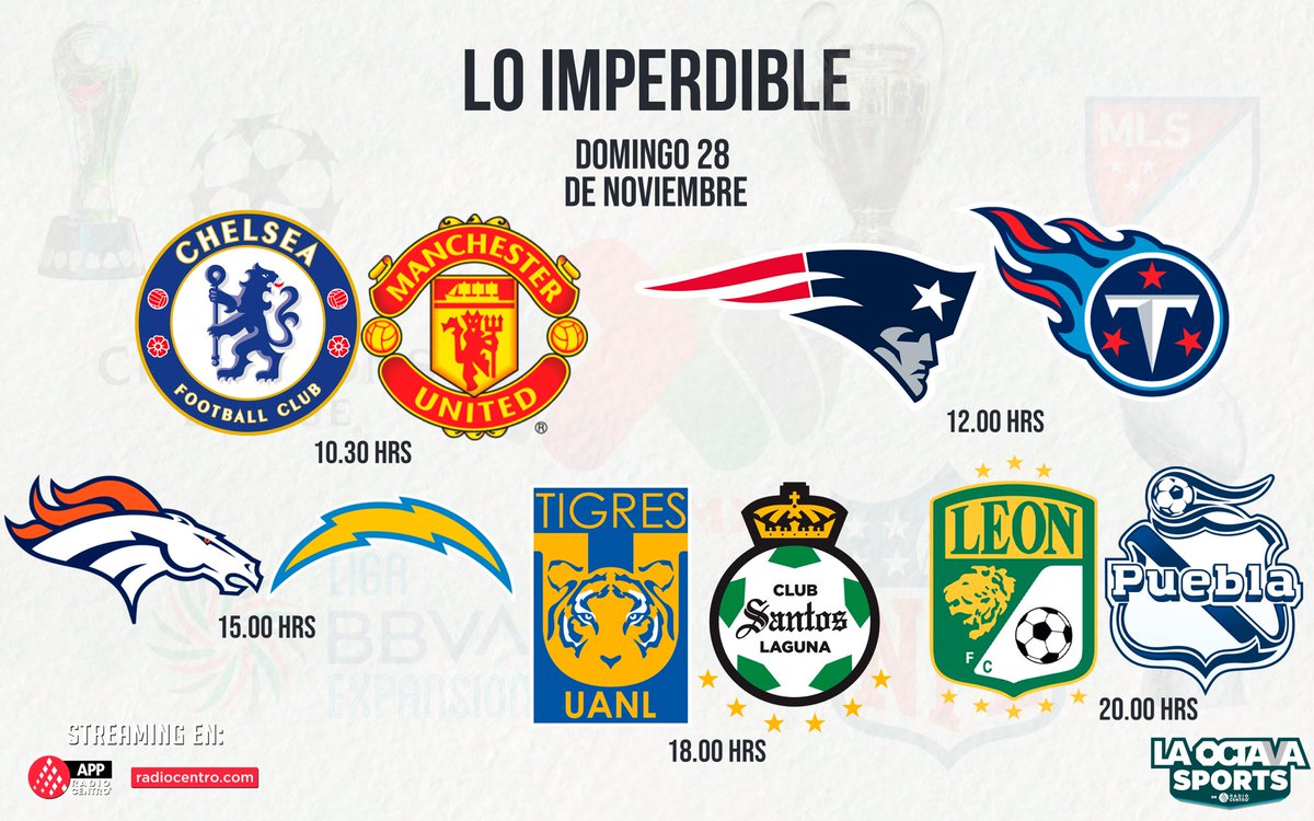 laoctavasports's tweet photo. ¡NADIE te da más EMOCIONES que la Octava Sports!🔥

No te pierdas los imperdibles de la semana a través de nuestras frecuencias 

📻1030AM
📱App RadioCentro
🖥 Facebook y YouTube

#VolverAEmocionar https://t.co/HaOuikkKlD