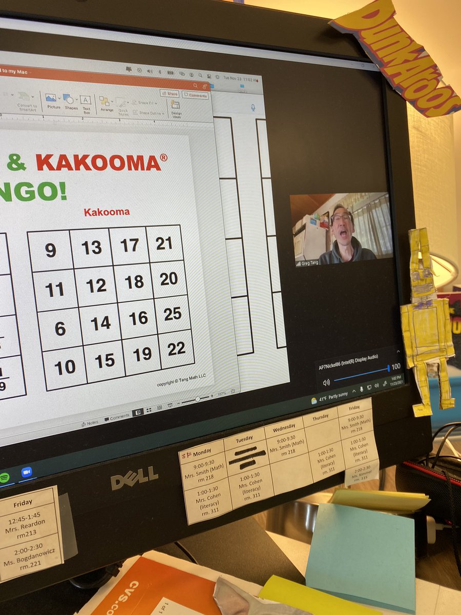What is better than a math lesson with the one and only <a href="/gregtangmath/">Greg Tang</a>? This afternoon we got to learn about fractions and number bonds through a virtual meet. #4isfun