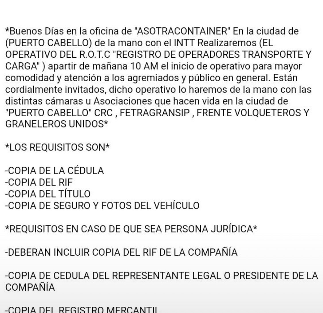 luis_arivero's tweet photo. @asotracontainer Para el día de mañana 10 de la mañana https://t.co/liRr6sdT7H