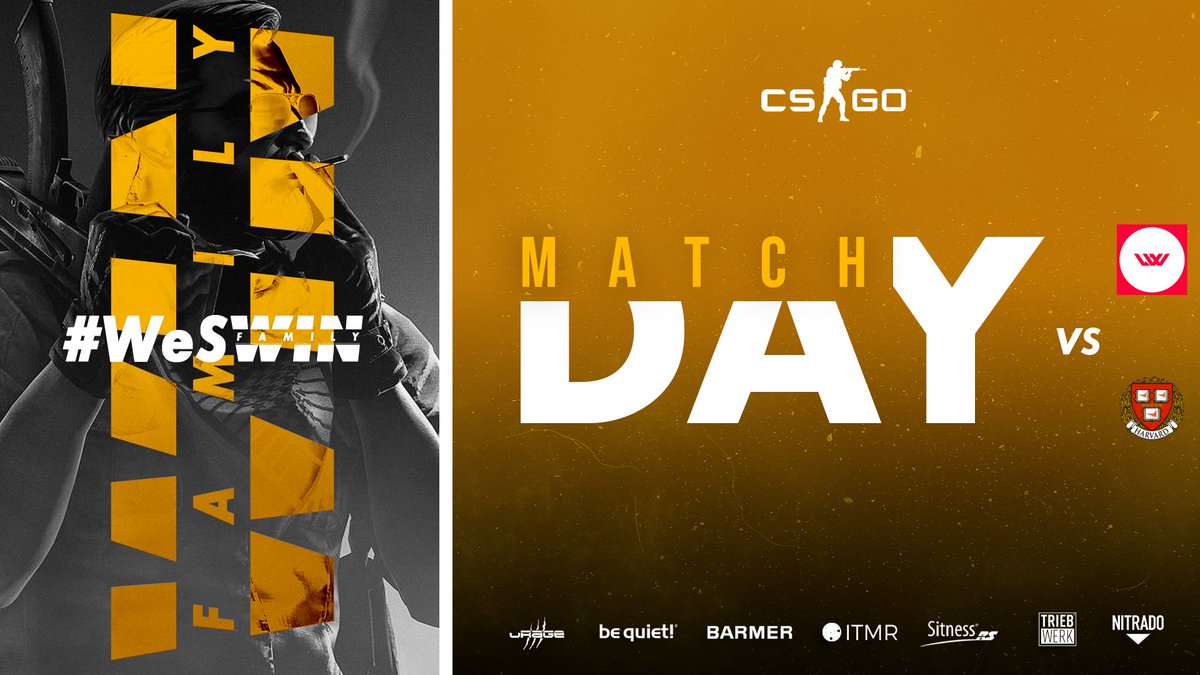 WeSports_Main's tweet image. Unser neues Team kann sich direkt beweisen in der @ESEA Intermediate🔥

Match 1⃣
🆚@LastWindGaming
⌛️ 18:00

Match 2⃣
🆚@HarvardPugger
⌛️ 20:00

Line Up:
@xevyCS 
@ShaZ_1337 
@rackson_cs 
@SMT197_ 
@xDasherCS 

#WeSFamily #WeSWin #WeSCSGO