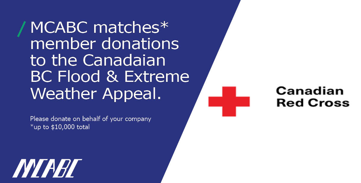 MCABC's tweet photo. Thank you to @CANMechanical for pledging $10,000 to support the #MCABC effort helping those in impacted communities.
Donations from #mechanicalcontractors in #BC and #MechanicalContractorsAcrossCanada are making a difference.
#DoubleYourDonation
https://t.co/DoMODBWyrk https://t.co/X4IP2dgxOQ