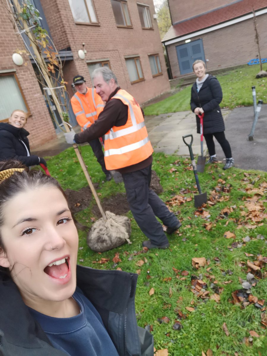 Some beautiful trees went in at Broadgreen Hospital today! Nice work by staff @LivHospitals and @LHCHFT. These trees were bought by @LHCHFT to celebrate the queen's platinum jubilee.
#thequeensgreencanopy @SusHealthcare