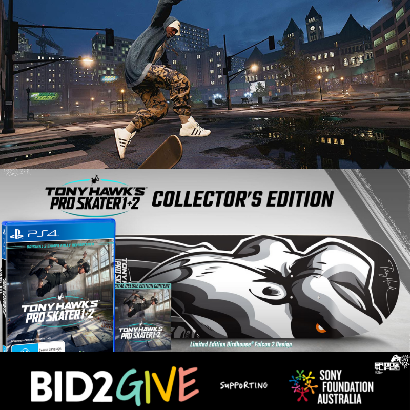 SonyFoundation's tweet photo. Our final day of #Gaming4Life is here! 

Tag two mates you want to see #Gaming4Life next year!!

Don't miss out on the final 24 hours of our Bid2Give, money-can't-buy prizes from our wonderful partners, @ORDER_army, @KostaBarb7, @PlayStation @thegranturismo and @TonyHawk!