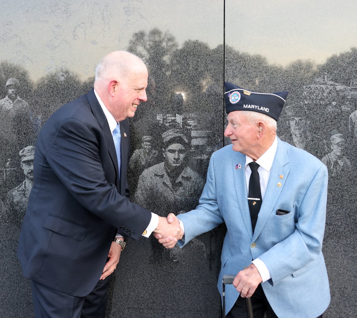 On behalf of all Marylanders, I offer my sincere condolences to the family of Sam Fielder, a Korean war veteran from Harford County who passed away this week. We owe a great debt of gratitude to our veterans—heroes like Sam Fielder—who have done so much for our state and nation.