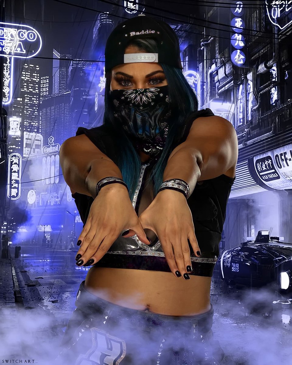 xSwitch_'s tweet photo. Head B*tch in Charge , can't wait to see what's next for Mia! @MiaYim 💙
#HBIC #MiaYim #prowrestling #wrestling #frenchfan #Switchart_ #GraphicDesign https://t.co/H1Csq4CApC