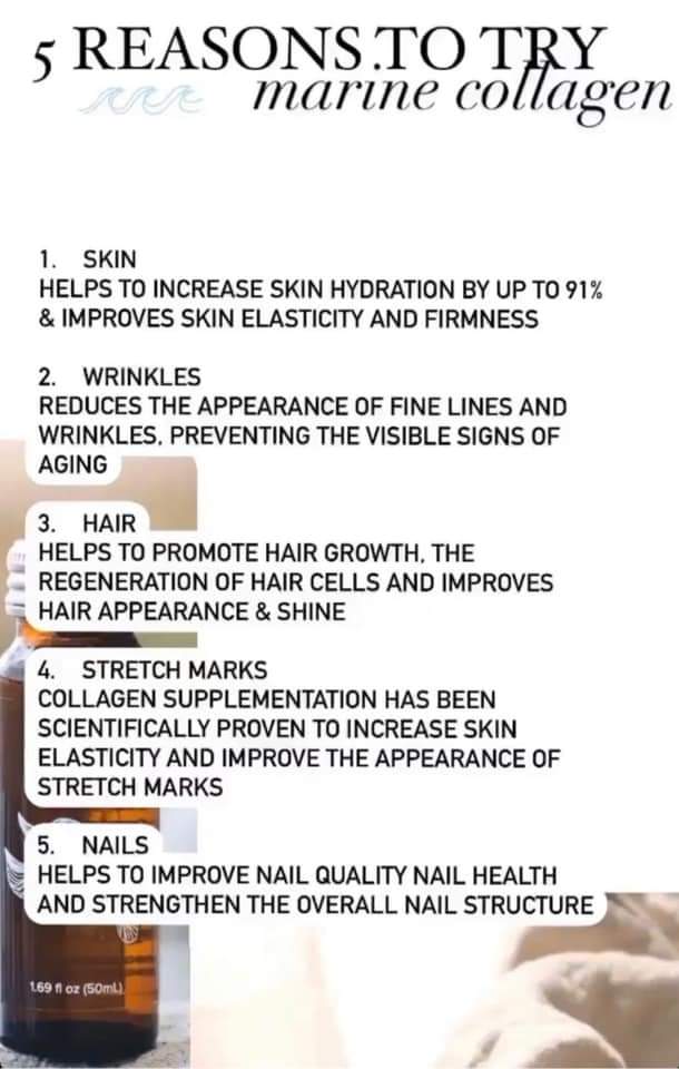 <a href="/WexfordHour/">#WexfordHour</a> The collagen elixir is a product made by a health &amp; wellness co, Isagenix. It is great for hair, skin &amp; nails #wexfordhour #shoplocal
Here are my own results after drinking one bottle a day for 35 days :)
