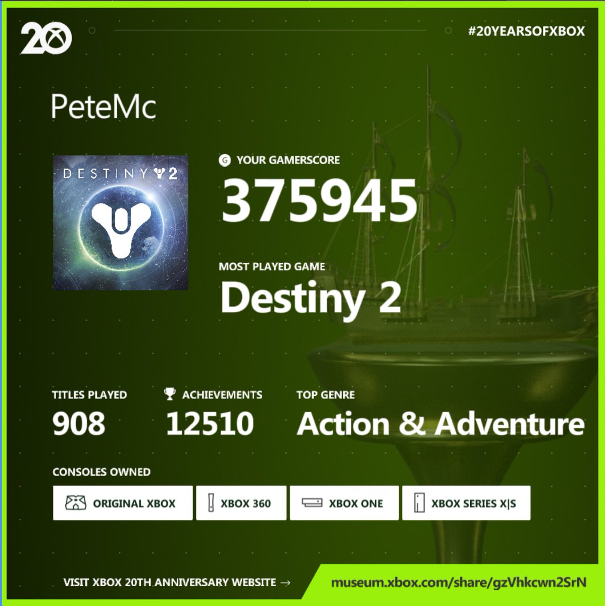 What_Button's tweet photo. Love this.. Great job @Xbox #Xbox20 
https://t.co/4ODODA1iZQ https://t.co/DfrDYHJjNx