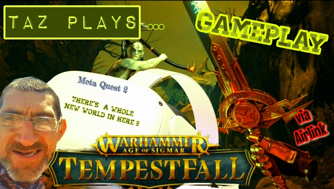 tazthekiwi's tweet photo. Warhammer Age Of Sigmar : Tempestfall - In The Name Of Sigmarrrrr https://t.co/a1GDEQwKyV via @YouTube
@TempestfallGame , @Carbon_VR , #VR, #VirtualReality , #Warhammer, #AgeOfSigmar, #Tempestfall
#VRGameplay, #GaminginVR
#MetaQuest2
@MetaQuest2
#airlink https://t.co/cWNz6VBc8L