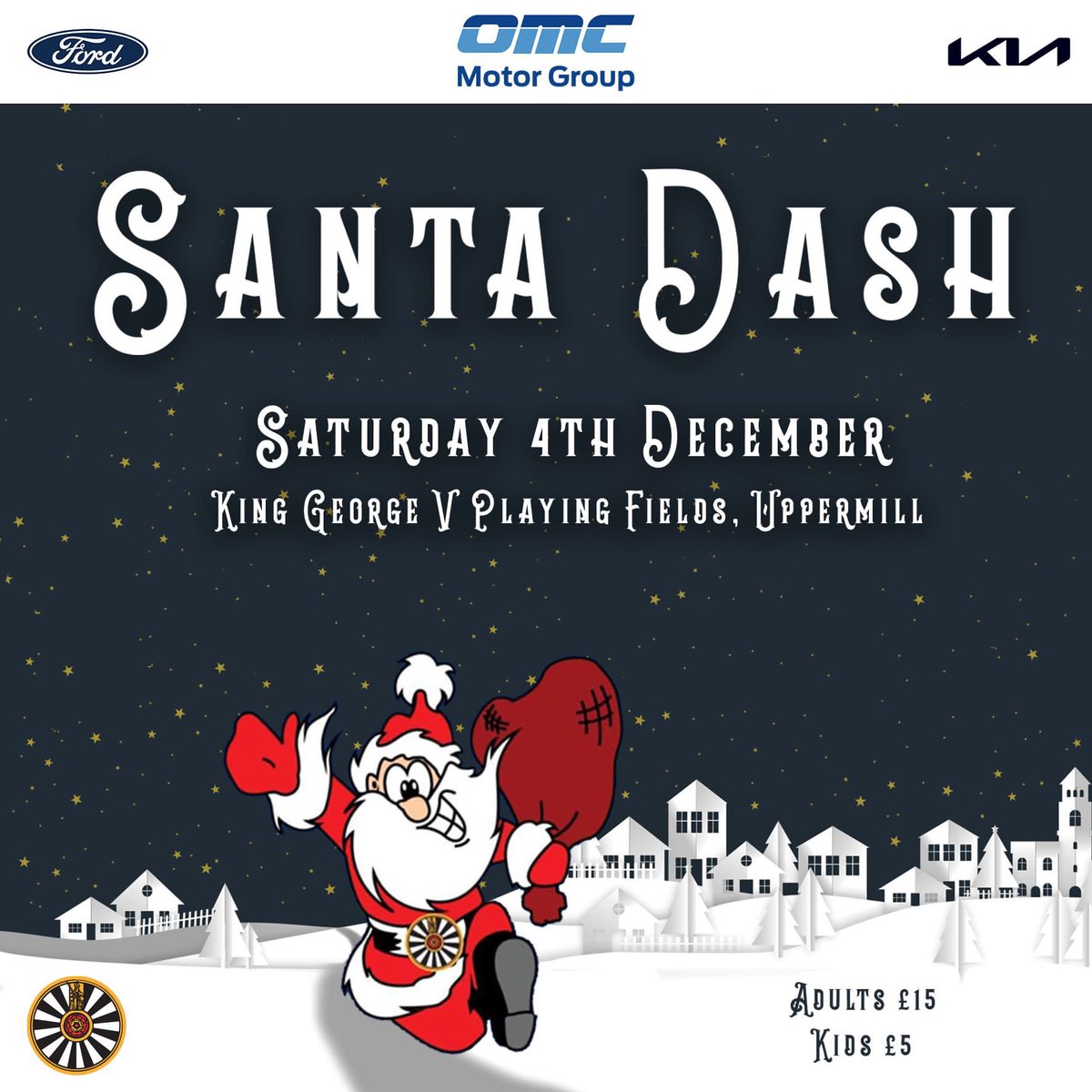 SaddRT558's tweet photo. 🎄 SPECIAL ANNOUNCMENT🎄
@OMCMotorGroup are our main sponsor of Santa Dash ‘21! 

🎅Suit Collection &amp; reg🧑‍🎄
Where &amp; when u can register &amp; collect your suits.
📍 @DSBreweryTap
⌚️ 25 Nov 5pm - 7pm
⌚️ 26 Nov 5pm - 7pm
⌚️ 27 Nov 12pm - 2pm

🎟 LAST TICKETS🎟
https://t.co/UQQcb3Ou4n https://t.co/dhqrySKyuu