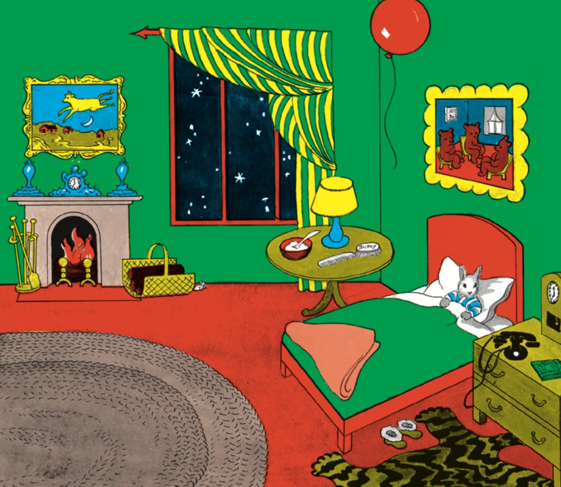 goodnight moon book images clipart