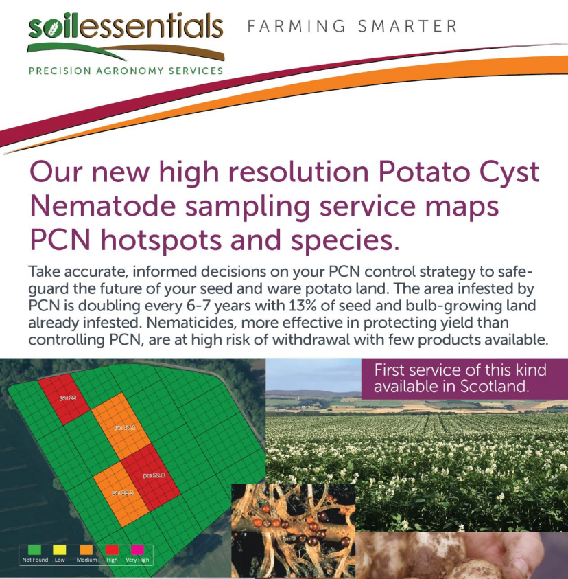 SoilEssentials's tweet photo. Talk to us today at #BP2021 - stand 192 - about precision farming products & services we have for the potato industry, inc smart sensors from @7Senseproducts PCN soil sampling @Trimble_Ag guidance & steering solutions and our #EssentialsNetRTK. #farmingsmarter #precisionfarming https://t.co/aDG13VurJX