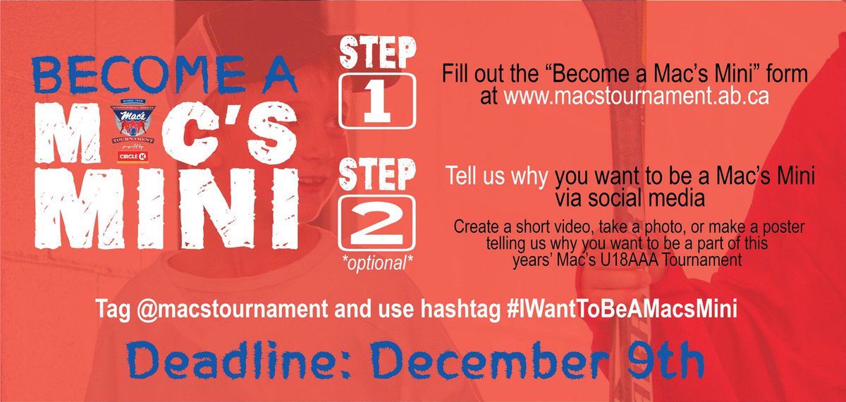 NS_U17AAA's tweet photo. Calling all #TheLittles ‼️Get a taste of #TheShow alongside #U18AAA teammates at @MacsTournament 😍 See pics for #thedeets ✔️@hockeycalgary https://t.co/lYzfnOFeuy