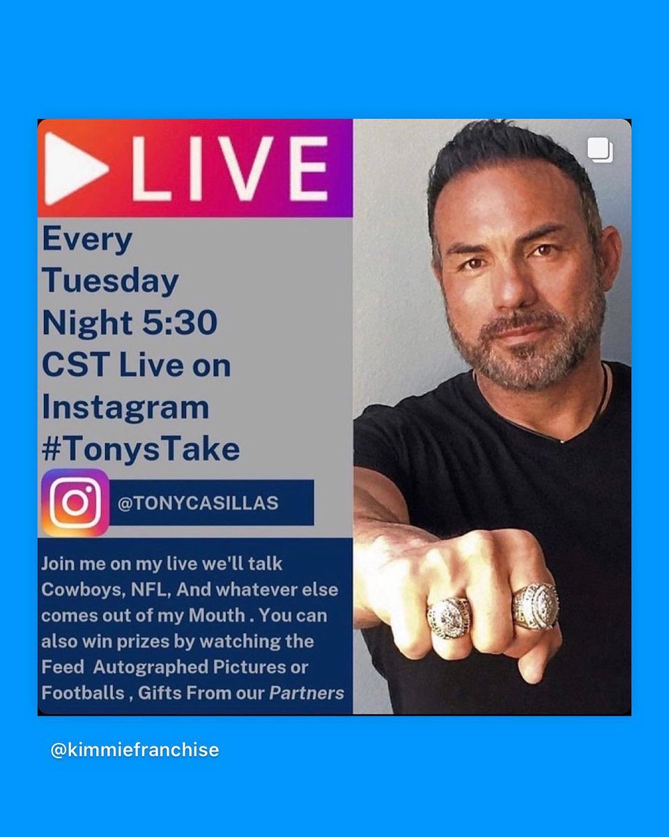 tccasillas's tweet photo. Tony Tuesday!! #tonystake https://t.co/JvTMKIfkiR