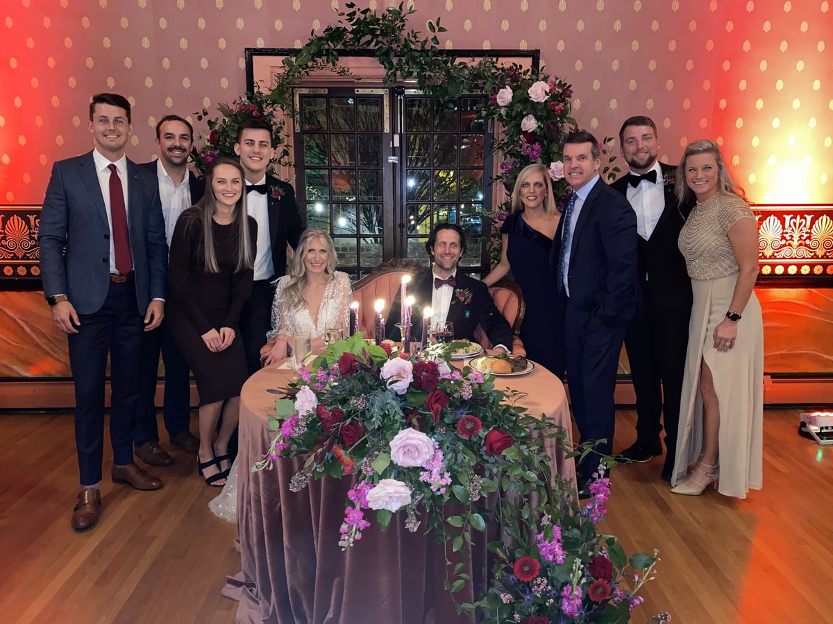 ArmoryFlorida's tweet photo. So cool to celebrate the marriage for our dear friends Mackenzie and Wes McGuire ⁦ this weekend in Richmond. #ARMoryFamGrowing ⁦@Wes_McGuire35⁩ ⁦@amymarsh3amy⁩ ⁦@ARMory_Alan⁩ ⁦@RandySullivanPT⁩ ⁦@Nick2Flash⁩ ⁦@tylermericka⁩ https://t.co/OrZY0oX0TJ