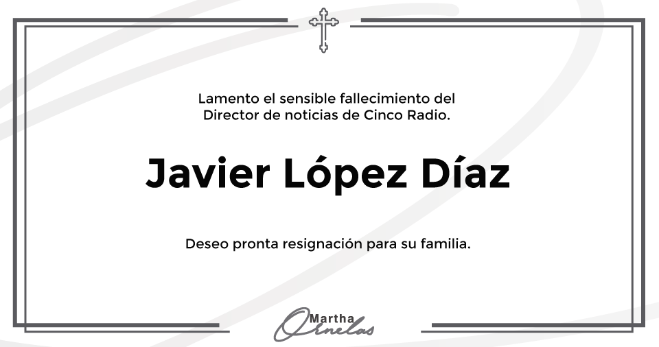 Marta_OrnelasG's tweet photo. 🕊️ Una gran pérdida para la radio en Puebla, sin duda un referente del periodismo que se ganó el amor y respeto de las y los poblanos. Envío un fuerte abrazo a sus familiares y amigos. https://t.co/oaJdDqCBrw