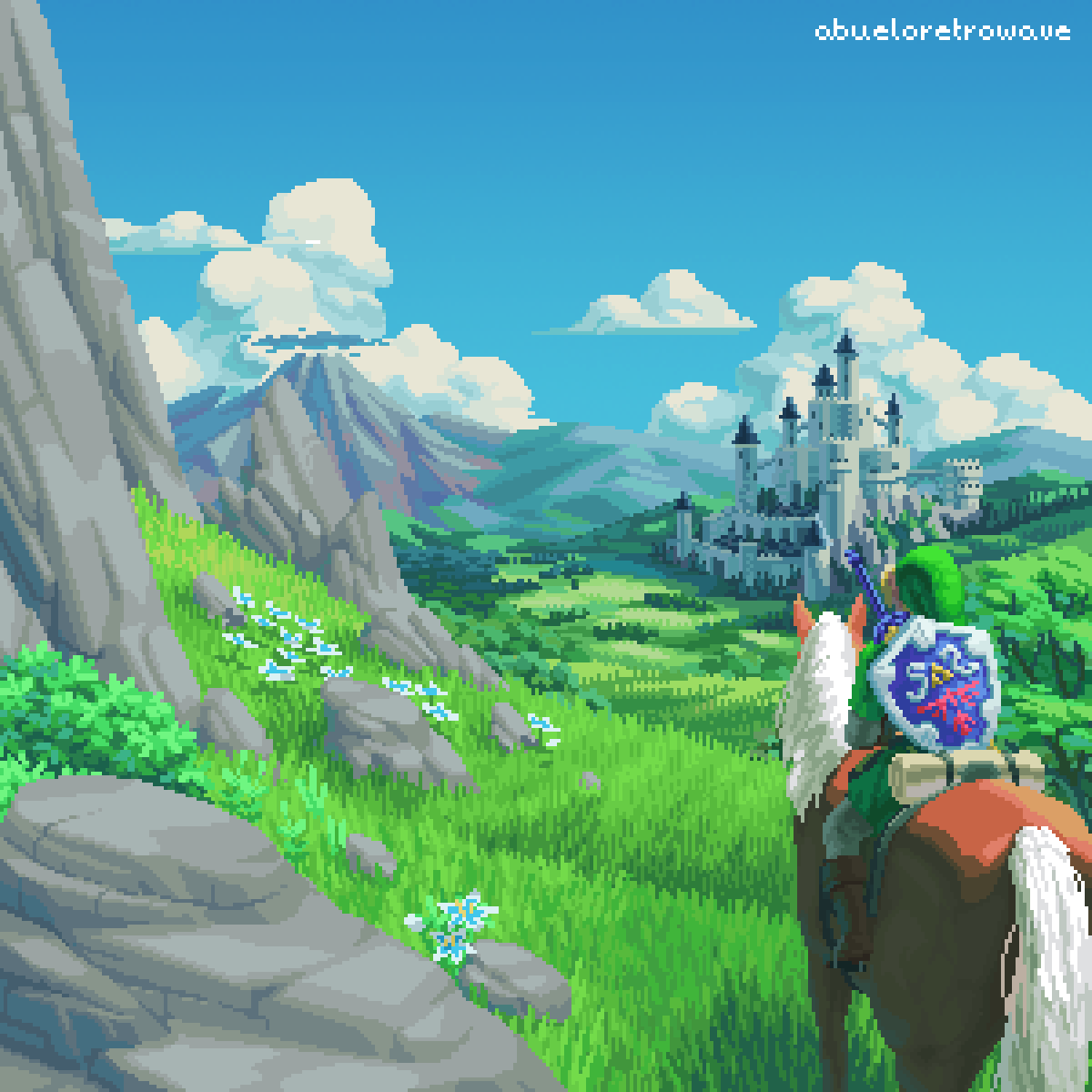 AbueloRetroWave's tweet photo. The Legend of Zelda Pixelart (2021) https://t.co/AQ0s2BLvdB
