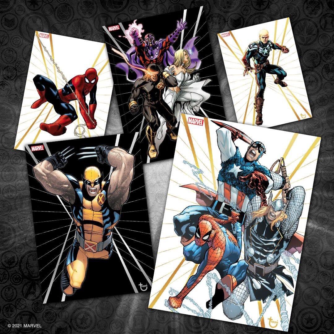 JasmineVMC's tweet photo. The new Architects set I designed is now available on the Marvel Collect app by topps. #toppsartisttopps #tradingcards #nonsports #design #graphicdesign #femaleartist #toppsartist #marvelartist #toppsdigital #marvel #marvelcollect #marvelcollecttopps #freelanceartist #freelance https://t.co/VzrEf9mDfY