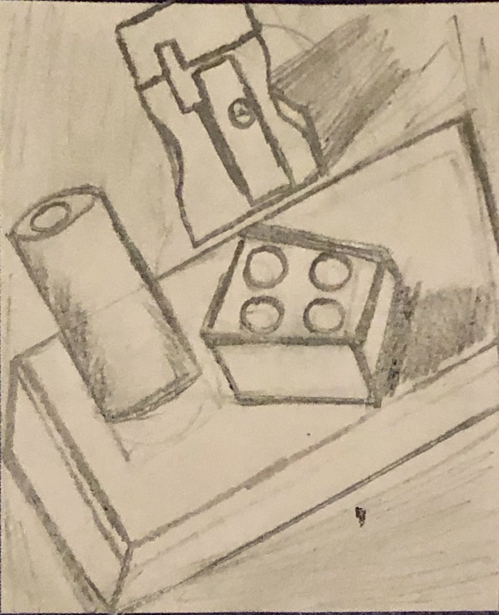DionneRuffy's tweet photo. Baseline assessment. Pupils created their own still life composition from objects in a matchbox linking to the sculptural forms of Louise Nevelson. ⁦@The_Big_Draw⁩ https://t.co/tYoRXf7BVU