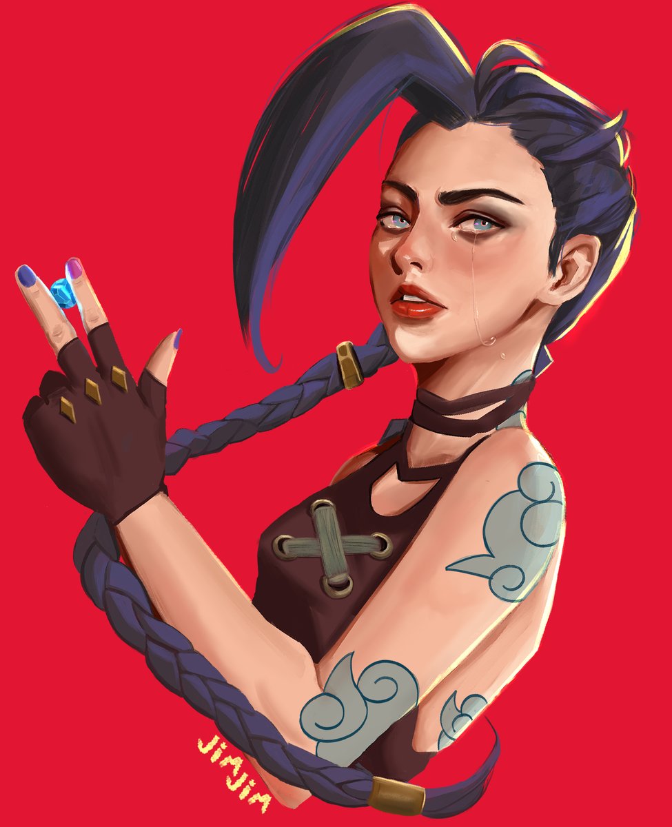 "I'm the monster you created" 🎶

#Arcane #Jinx #ArtofArcane