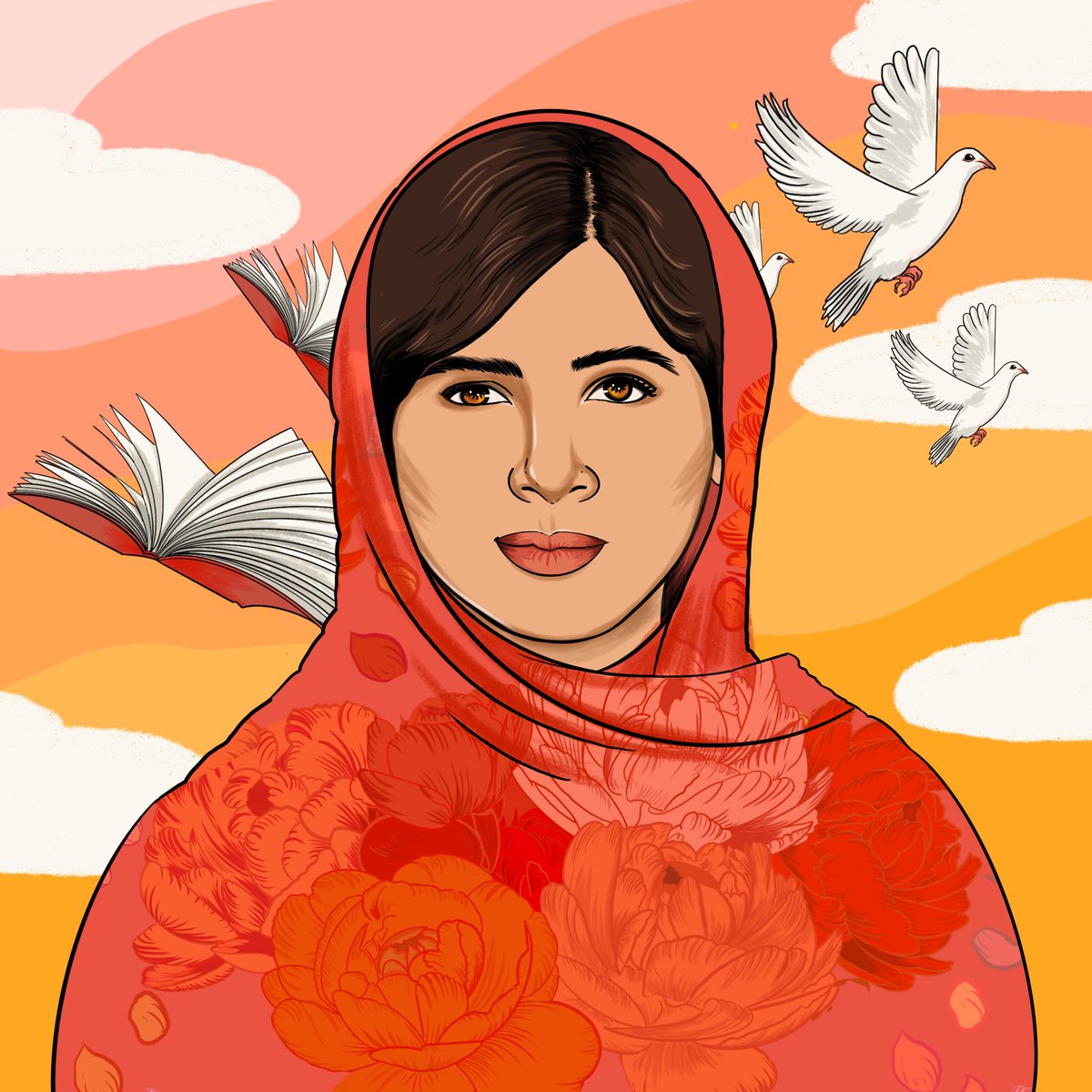 WomenriseNFT's tweet image. SUPER RARE reveal from our collection with 2 days to go! Posting @Malala’s portrait - our values are aligned with her advocacy! We are committed to women’s rights &amp;amp; we’re supporting @MalalaFund @GirlEffect @ThePadProject1 &amp;amp; @SolaAfghanistan
Pre-sale: 25/11
Public: 26/11
5pm GMT^