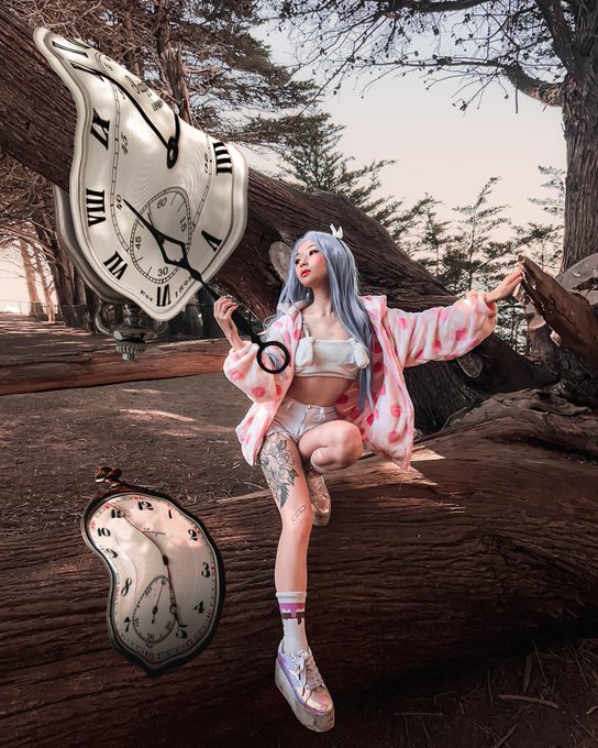 Time is ticking… ⏱⏳will your memory persist? 
Inspired by “The Persistence of Memory” by Salvador Dali