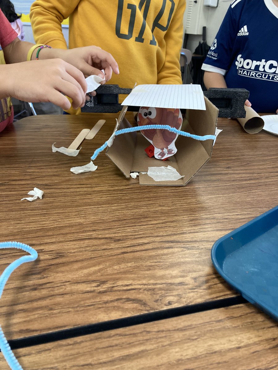 eschmedding's tweet photo. We successfully hid our turkeys from Farmer Brown and sailed the Mayflower across the Atlantic. Wishing you wind in your sails and hidden fun this Thanksgiving! #EE ⁦@DDEDolphins⁩ https://t.co/q1yjzApTWM