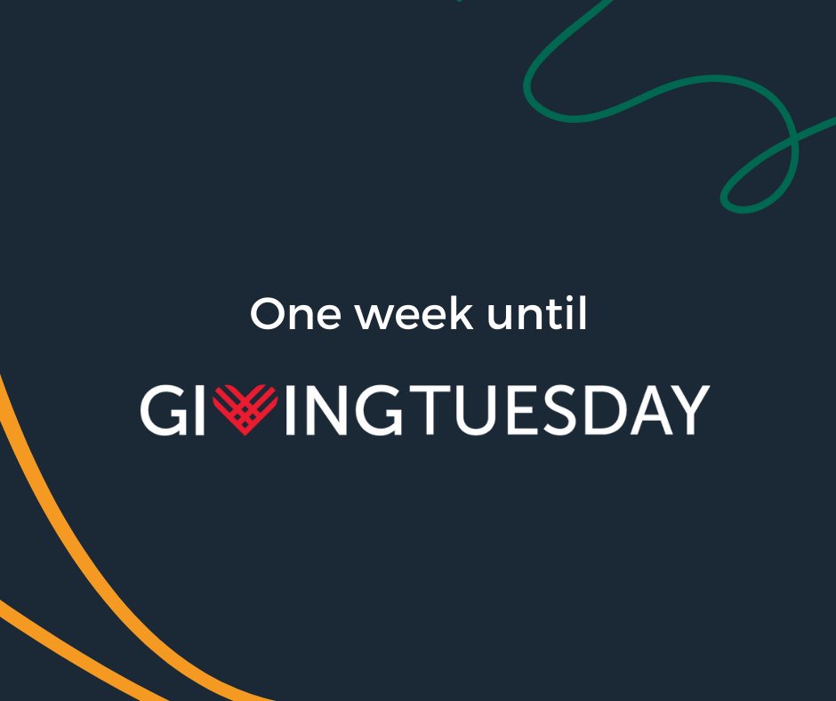It’s one week until Giving Tuesday! Have you made your giving plans?