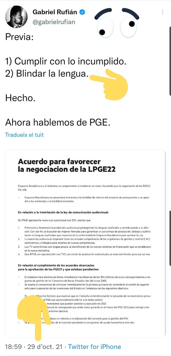 baphomed75's tweet photo. Aquest nini cobra 126.582💶/any per fer de crossa del "gobierno farsa más progresista de la historia", prenent el pèl a tots els catalans. 
I l'iberista i republicà espanyol, prou ha xuclat de la mamella durant anys. 
La Via Àmplia és la seva butxaca.
#FrauERC, de @junqueras. https://t.co/MUnGPTfARM
