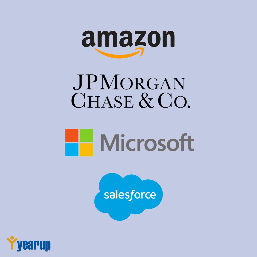Do you dream of working for companies like <a href="/Microsoft/">Microsoft</a>, <a href="/amazon/">Amazon</a>,<a href="/jpmorgan/">J.P. Morgan</a>, and <a href="/salesforce/">Salesforce</a>? Well we're here to make those dreams a reality!

Join us for our Puget Sound Open House to learn how Year Up can help you launch your career.

Register through your student portal!