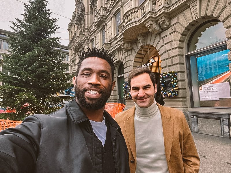 Roger Federer (@rogerfederer) on Twitter photo Anyone need a tourist guide? I found a Springbok ππΏπ¦roaming the streets of Zurich π¦π¨π <a href="/SiyaKolisi/">Siya Kolisi</a>
What a pleasure to see you Siya ππΌ Anyone need a tourist guide? I found a Springbok ππΏπ¦roaming the streets of Zurich π¦π¨π <a href="/SiyaKolisi/">Siya Kolisi</a>
What a pleasure to see you Siya ππΌ