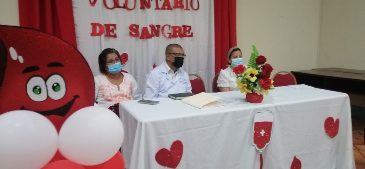 Silais_Leon's tweet photo. #SoberaniaEnMiTierra
Nuestro Modelo #SaludEnFamiliaYComunidad del @MinsaNicaragua Reconoce gesto de Amor por Donantes Voluntarios de Sangre🩸del departamento de León, en su labor humanitaria #OrgulloNacionalPatriaLibre

Donar Sangre 🩸 Salva Vidas #SilaisLeón https://t.co/CacY06s7Ae