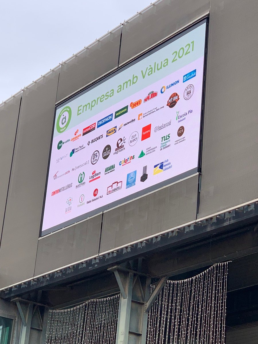 Sucitesa's tweet photo. #Vàlua, la plataforma del #TercerSectorSocial de Sabadell nos ha reconocido como empresa solidaria (Empresa amb Vàlua 2021) por la labor que realizamos con @AssociacioEthos.

Gràcies!❤️ https://t.co/gOuMf0Vbiy