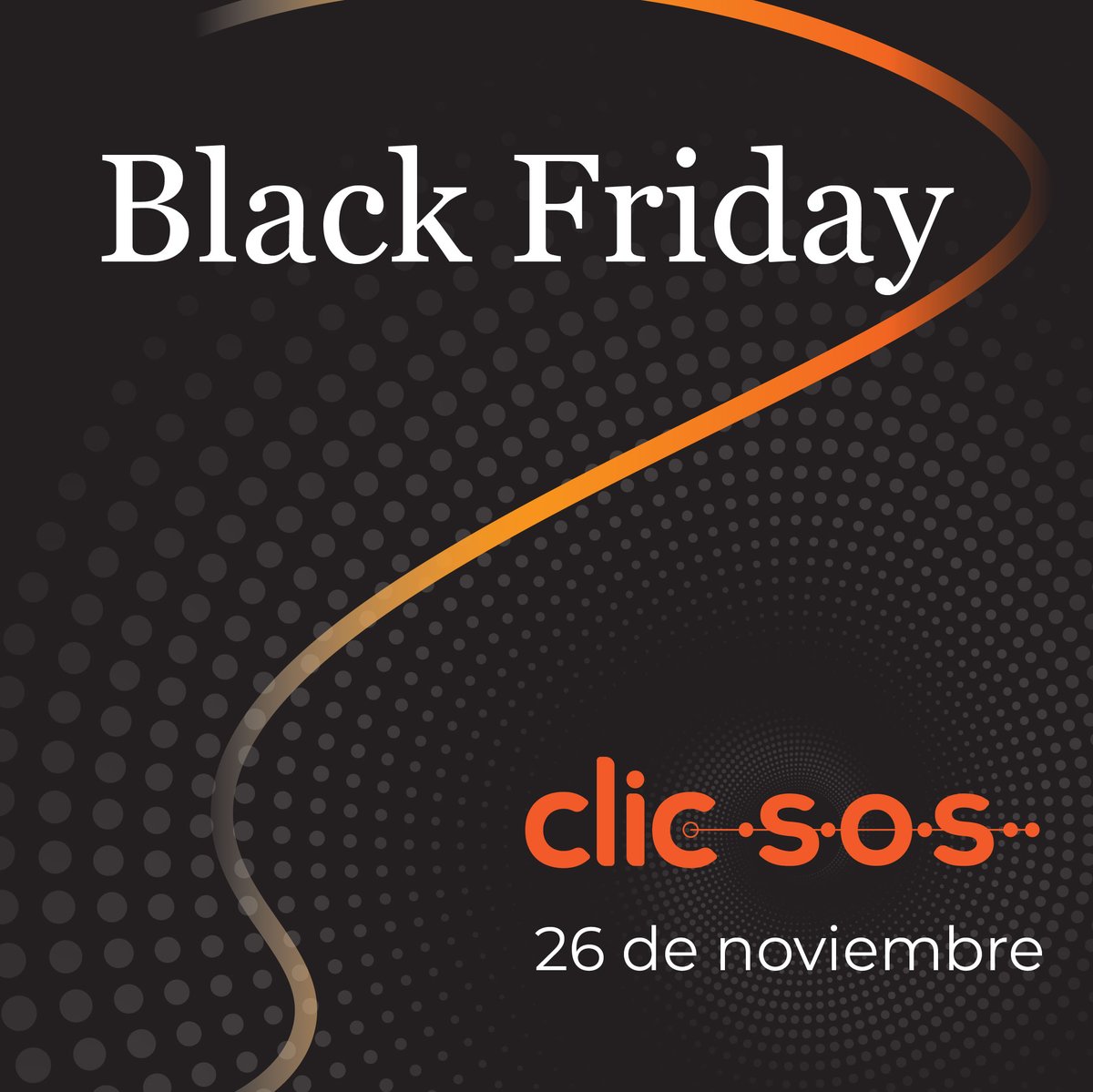 clic_sos's tweet photo. Espera nuestra oferta este Black Friday! https://t.co/WDvLlXWUXX