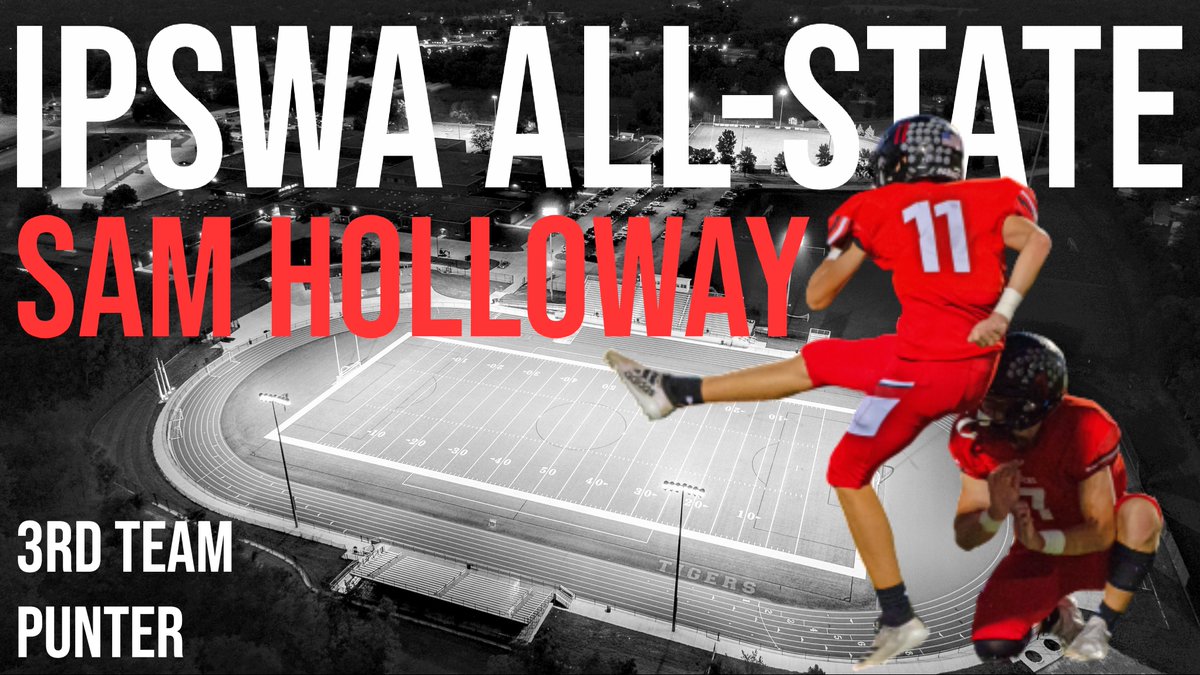 ADMFootball's tweet photo. Congratulations to @Sam_Holloway11 on being selected 3rd Team @iasportswriters All-State! #BeTheStandard #TTW #ETW https://t.co/04m1vJuuuY