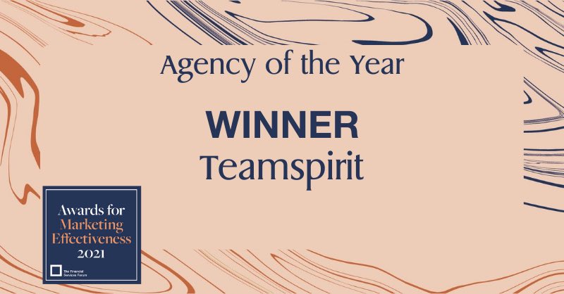 TheFSForum's tweet photo. And the winner of the 2021 Agency of the Year is...@TeamspiritGroup! A massive congratulations 🎉👑#20YearsofME https://t.co/hDugGO2gzh