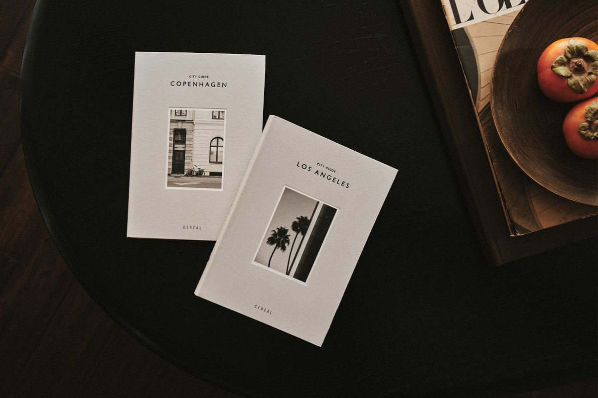 We are excited to announce the launch of our new city guides to Copenhagen and Los Angeles!

Available to order now: readcereal.com/city-guides