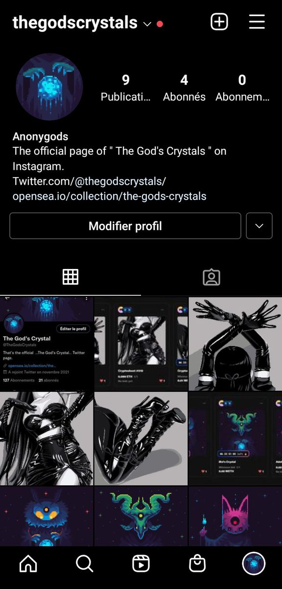Go follow our insta account😉🎉 instagram.com/TheGodsCrystals

#NFTGiveaway #NFTs #NFT #nftcollector #nftart #NFTdrop #NFTartists #NFTGiveaways #nftcollectors #NFTGame #NFTCommmunity #NFTNYC #NFTLAUNCH #NFTcollection #NFTcollectibles #OpenSeaNFT #openseacollections
