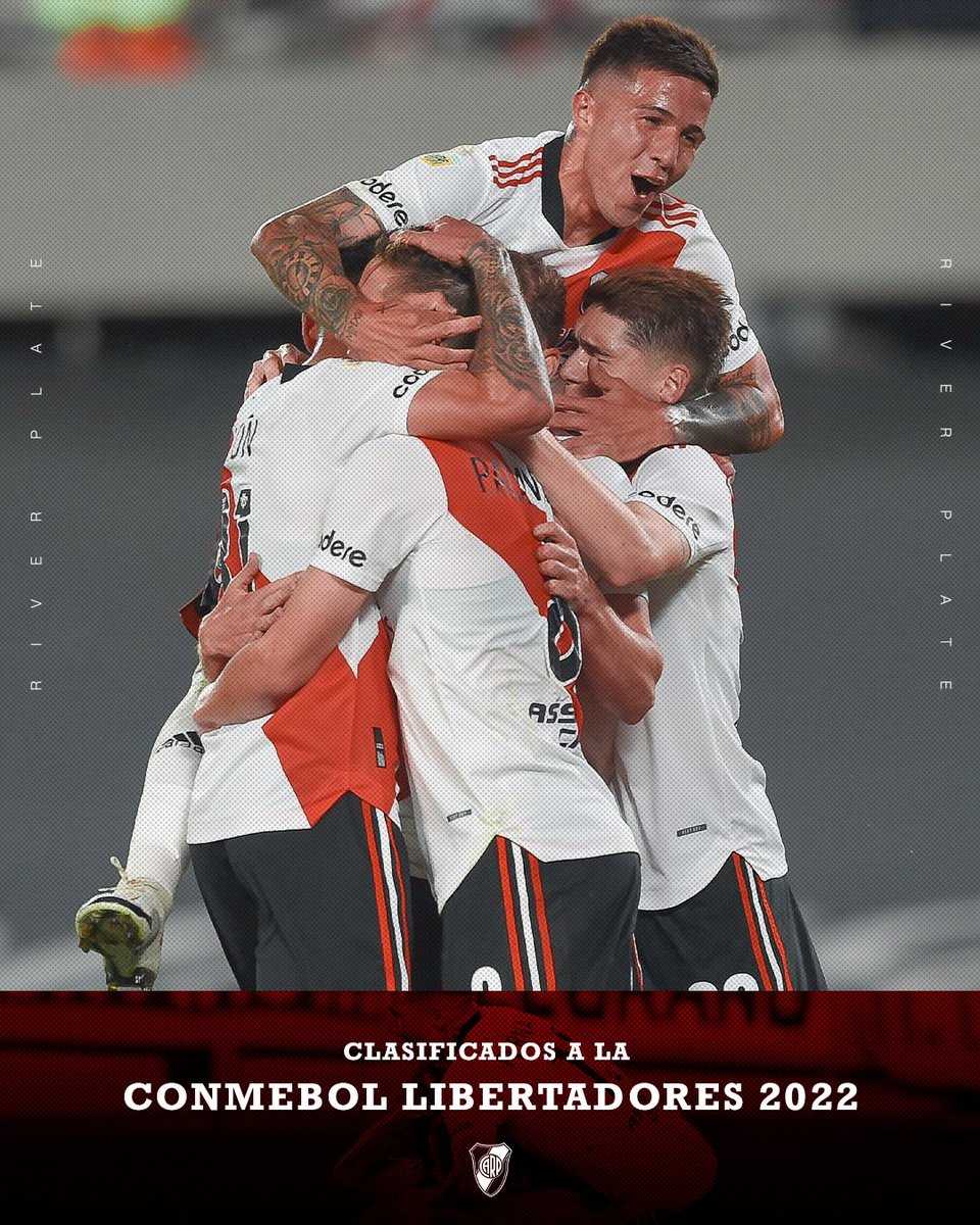 RiverPlate's tweet photo. ➡️ ¡Allá vamos, @Libertadores 2022! ✅ https://t.co/VFex8YSk69