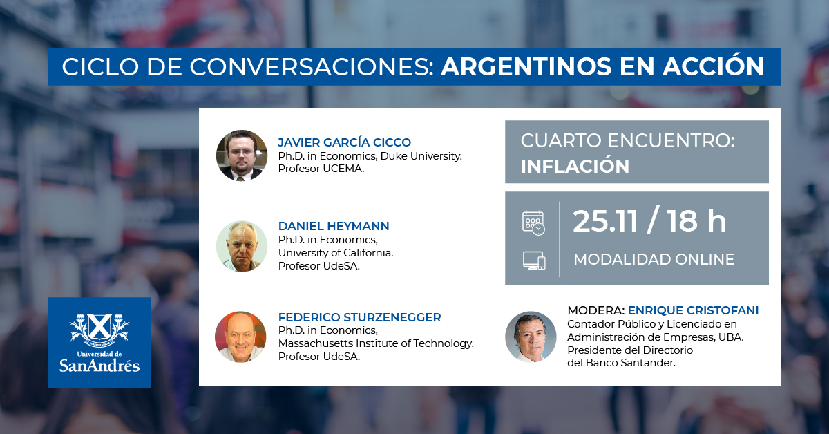 EconUdesa's tweet photo. 25/11 | No te pierdas el último encuentro ✨ de "Argentinos en Acción" con @fedesturze y #DanielHeymann, profesores de nuestra universidad, y #JavierGarcíaCicco (@UCEMA_edu).
📌 No olvides de inscribirte!
https://t.co/ZnwFLHBSOs https://t.co/MhvB6UJp7m