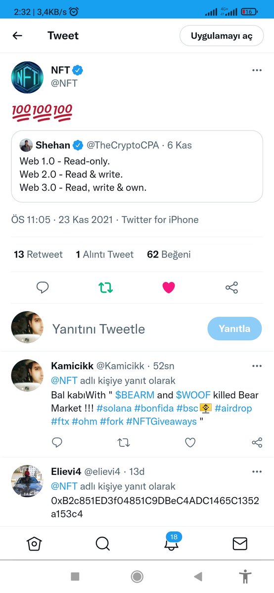 Kamicikk's tweet photo. @BearMDao 0x5F8c934284152FcC2fc9517Bd121321838BDB281 https://t.co/n8okL8zIo8