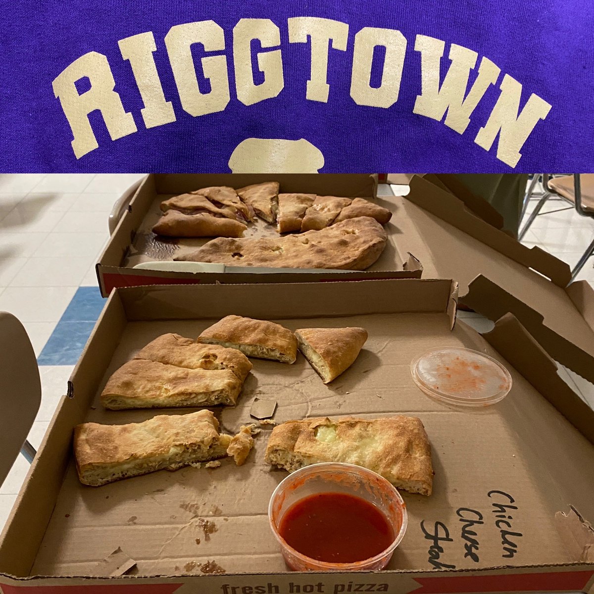 MrJenkinsDMS's tweet photo. Big shout out to @riggtownoven for the "Boli Dinner" at @PeircePride tonight during Parent Conferences! #HappyTeachers https://t.co/dHsndz4XUw