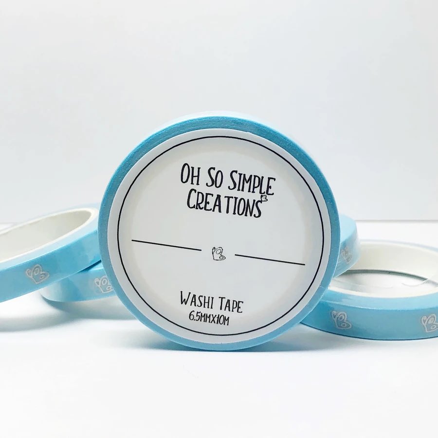 osscreations's tweet photo. This pretty blue roll of washi tape is one of six colours currently available on my website! It would be perfect to use in winter journal spreads, planner spreads, and more! ❄️
To shop all of my washi, check out the link in my bio! https://t.co/QpxiZuObbm