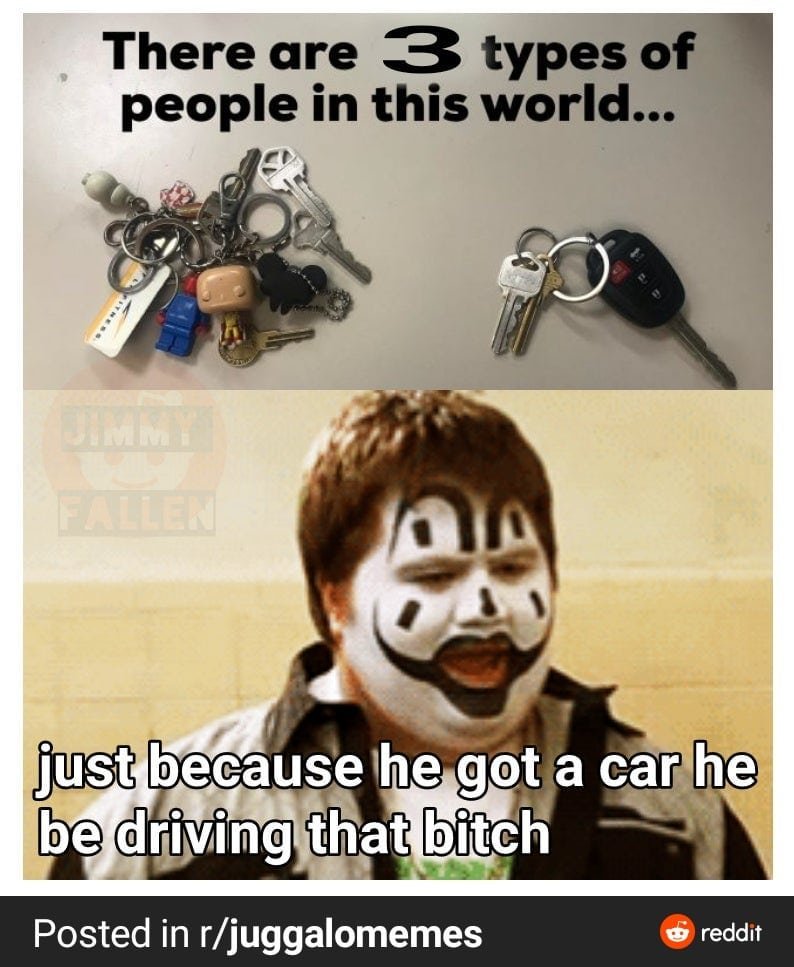 juggalomemes's tweet photo. #Juggalo #JuggaloMemes #Juggalolz #ICP #InsaneClownPosse @shiiitdiiick 

https://t.co/BX4605N3SW

https://t.co/9h8Qu26HdR https://t.co/8pn2H1YAPi