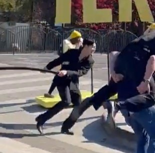 kjkbts_twt's tweet photo. I mean look at how kind and helpful jeon jungkook is like he literally run fast towards the staffs to help them pull that heavy props right there to get it right away from the street in james corden show. we don't deserve him 😭😭

JEON JUNGKOOK BEST BOY!! https://t.co/8GauKM7I0a