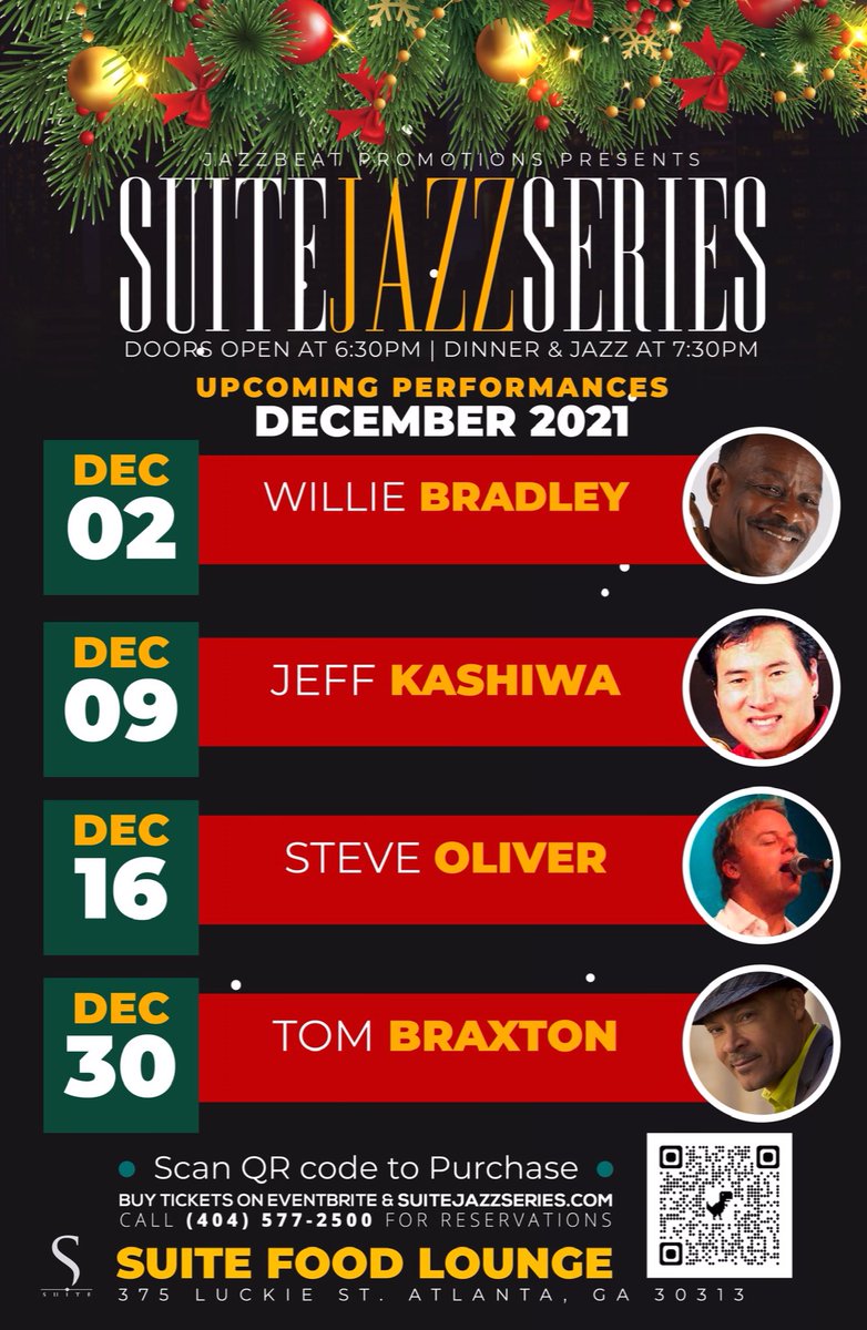 docsjazzbeat's tweet image. It’s the Lineup Baby #suitejazzseries #jazzbeatevents