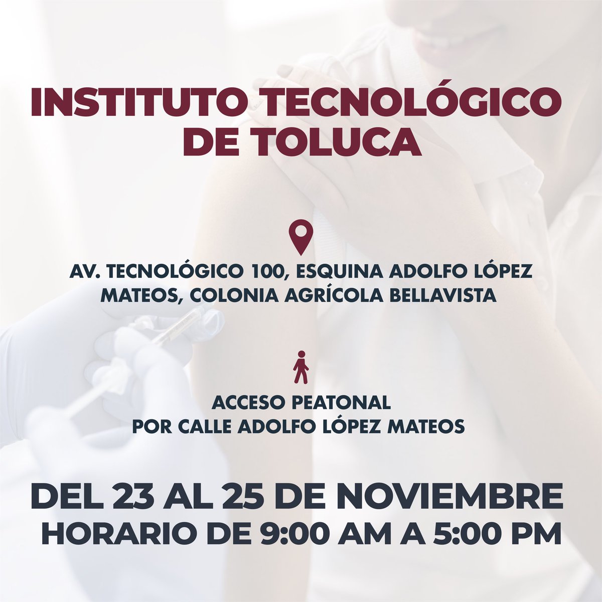 GabyGamboa_S's tweet photo. ¡ATENCIÓN! 

Desde hoy y hasta el 25 de noviembre se aplicará la 2da dosis de la vacuna contra el #COVID19 exclusivamente a personas REZAGADAS que recibieron su primer dosis de vacuna Pfizer, Moderna o AstraZeneca y que no han completado su esquema vacunación. https://t.co/2FCa1sycJz