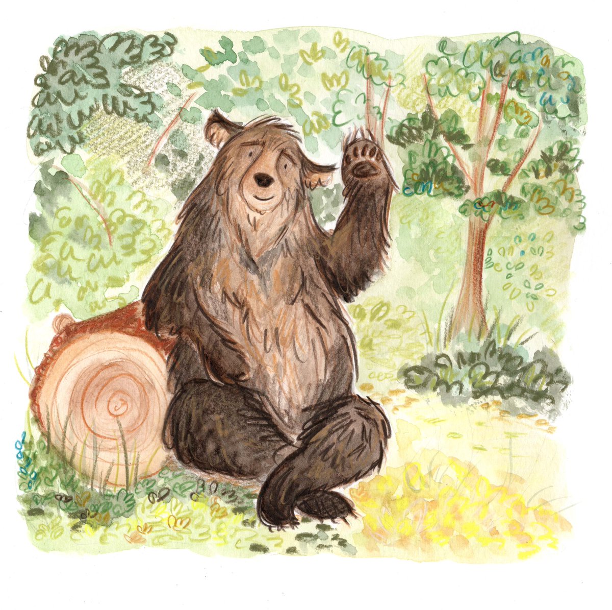 I’ve always really struggled with full backgrounds, this piece I’m really proud of! 

I’ve made it into a #dtiys over on Instagram. You can find me with the handle @ elisapeel.illustration over there if you want to! I’m much more active than here 😳