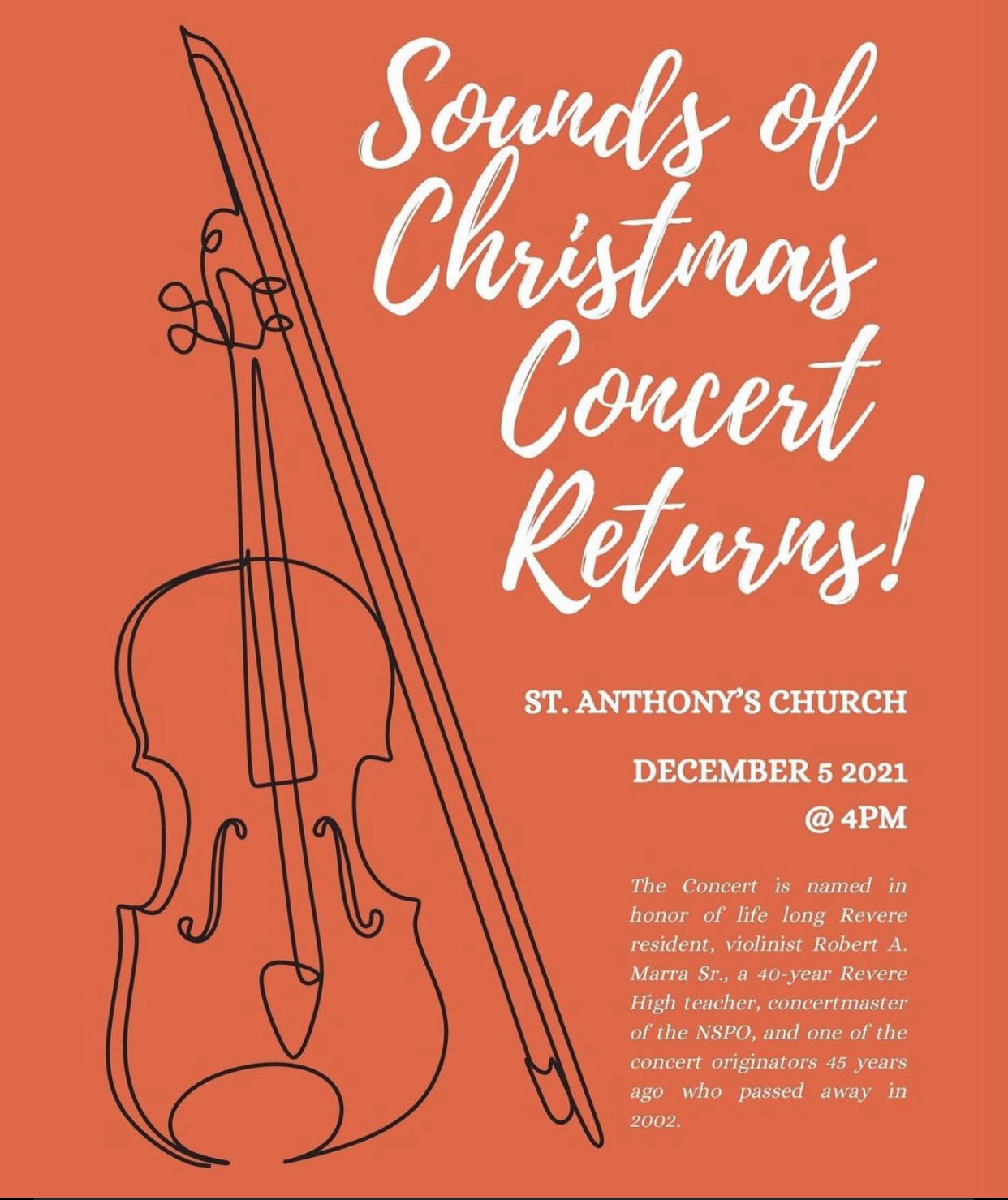 The Sounds Of Christmas 2022 St Anthonys Revere Ma Tweets With Replies By Revere On The Move (@Revereonthemove) / Twitter